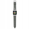 Karl Lagerfeld Karl Head PU Remienok pre Apple Watch 42mm/44mm strieborná 3666339033743