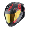 Prilba Scorpion EXO-1400 Evo II Carbon Air PLATTED Black Red Veľkosť: XXL (63-64 cm)