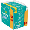Pampers Fresh Clean vlhčené obrúsky 15 x 80 ks