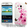 Silikónový obal Samsung Galaxy S III Mini – Swirl – ružová