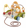 Drevený labyrint na ťahanie Pull-along Wagon Eichhorn s korálikmi od 12 mes