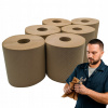 Papierová utierka v rolke Utierky v rolke 6x120 Čistiaca rolka