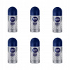 Nivea MEN Silver Protect 6 szt. x 50 ml antiperspirant w kulce (NIVEA MEN Silver Protect pánsky antiperspirant roll-on do podpazušia 50ml x 6ks)