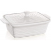 Banquet Zapékací forma obdélníková s víkem 28x18cm Culinaria White