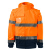 RIMECK Bunda HV Guard 5V2, 4v1, reflexní, unisex MAL-5V29817 2XL Oranžová svítivě