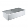 GROHE K700 - Nerezový drez s odtokom, kartáčovaná nerezová oceľ 31580SD1