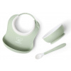 Baby Bjorn Súprava na kŕmenie detí BabyBjorn, 3 ks | Powder Green