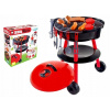 Minigril pre deti 30 prvkov Príbor + Potravinové doplnky (DETSKÝ GRIL + 30 DOPLNKOV 11021 MOCHTOYS)