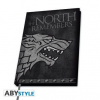 ABYstyle zápisník Game of Thrones Stark Premium A5