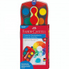 AKVARELOVÉ FARBY - FABER CASTELL - CONNECTOR BOX | 12 FARIEB + TUBA OPAQUE WHITE