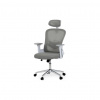 AUTRONIC Kancelárska stolička, hojdací mechanizmus, sivá, KA-K2031 GREY