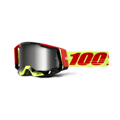 100% MX Okuliare 100% RACECRAFT 2 Wiz - Flash Silver lens