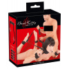 Bad Kitty wide bondage set - kompletná sada pút (čierna)