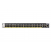 Netgear NETGEAR M4300-52G-PoE+ 1000W PSU Riadený L2/L3/L4 Gigabit Ethernet (10/100/1000) Podpora napájania cez Ethernet (PoE) 1U Čierna (GSM4352PB-100NES)