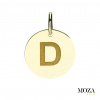 MOZA gold Písmeno D MG3533