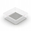 Organizér Curver® SISTEMO 6, priesvitný/sivý, 15x15x5 cm, do zásuvky