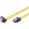 Dátový kábel PremiumCord SATA III 90 ° 0.3m (KFSA-15-03)