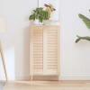 DVERE DO SKRINIEK ŽALÚZIOVÉ 2 KS 99X29,5CM MASÍVNE BOROVICOVÉ DREVO