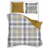 Posteľné obliečky - Faro 200 cm x 220 70x80cm sada posteľnej bielizne (Flanel Bedding 200x220+2x flanel vankúš Baw)