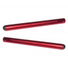 ACCOSSATO Clip-ons ACCOSSATO aluminium, 250mm with caps, Red