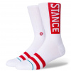 Stance OG Crew White/Red