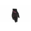 ALPINESTARS rukavice STELLA S MAX DRYSTAR, ALPINESTARS (černá/růžová, vel. S)