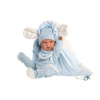 Llorens 73859 NEW BORN CHLAPEČEK - realistická bábika bábätko s celovinylovým telom - 40cm