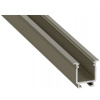 Led-Labs LED profil LUMINES typ W nerez elox 1m