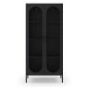 Čierna skrinka 80x170 cm Diora – Marckeric