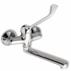 NOVASERVIS Drezová batéria 150 mm lekárska páka METALIA 55 - chróm, 55076L,0