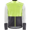 Pánská cyklistická bunda CRAFT Adv Hydro Lumen žlutá Velikost: XL