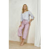 Taro Debora 3448 3/4 M-XL Z25/26 dámske pyžamo modrá M