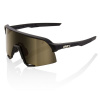 100% S3 - Soft Tact Blackoft Gold Mirror Lens