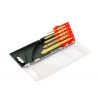 Vrtáky do skla a keramickej dlažby FESTA so šesťhrannou stopkou, 5-dielna sada
