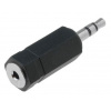 Adaptér LechPol ZLA0282S Jack 3,5 mm - Jack 2,5 mm