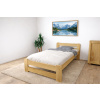 Zvýšená posteľ z masívu Halina 80x200 cm + rošt ZADARMO