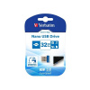 Verbatim USB flash disk, USB 3.0 (3.2 Gen 1), 32GB, Nano, Store N Stay, modrý, 98710, USB A