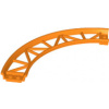 25061 Orange Train, Track Roller Coaster Curve, 90 degrees (Oranžový vlak, trať horské dráhy, 90 stupňů)
