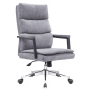 Tempo Kondela Kancelárske kreslo, sivá/chróm, ZAVIER