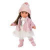 Llorens 53528 SARA - realistická bábika s mäkkým látkovým telom - 35 cm