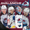 Kalendár Colorado Avalanche NHL 2026 Wall Calendar