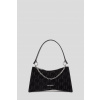 KABELKA KARL LAGERFELD K/SEVEN ELEMENT SP SHB SUEDE BLACK