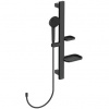 Ideal Standard Sprchová súprava Idealrain ALU+, 60 cm, zamatovo čierna BD586XG