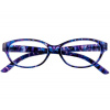 Okuliare na čítanie Glassa G020, fialová, dioptria +1.00