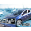 Plexi, ofuky Fiat Bravo 5D 2007 =>, přední + zadní