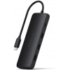 Satechi USB-C hybridný multiportový adaptér, SSD, Black Aluminium ST-UCHSEK