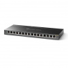 TP-LINK TP-Link TL-SG116E Nespravované L2 Gigabit Ethernet (10/100/1000) Čierna (TL-SG116E)
