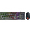 GENIUS GX GAMING Scorpion KM-GX6/ drátový set klávesnice s myší/ RGB podsvícení/ Copilot/ USB/ černá/ CZ+SK layout 31330010403