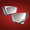 Big Bike parts Bočný chrómovaný kryt pre Honda Shadow VT1100