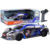 mamido RC Auto na diaľkové ovládanie 1:18 gumové kolesá drift modré